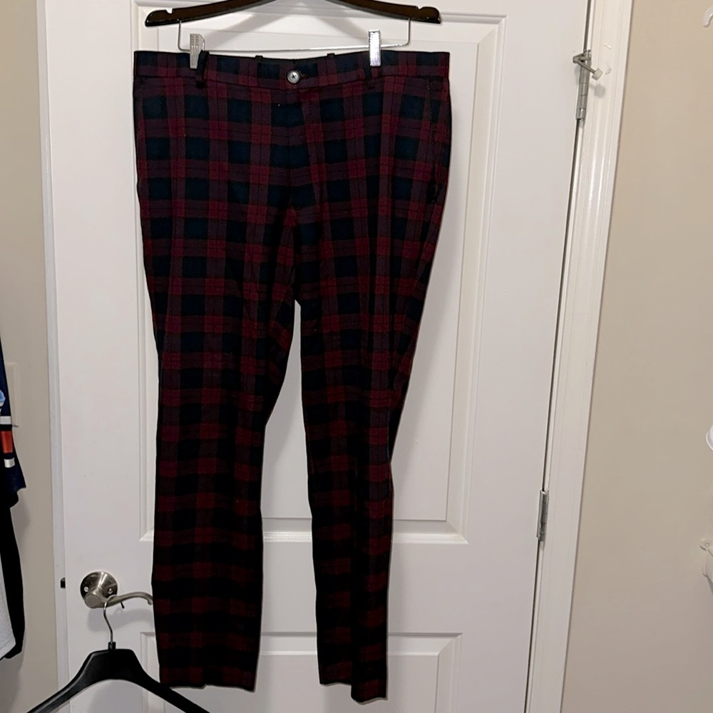 Slim fit plaid 36 x 32